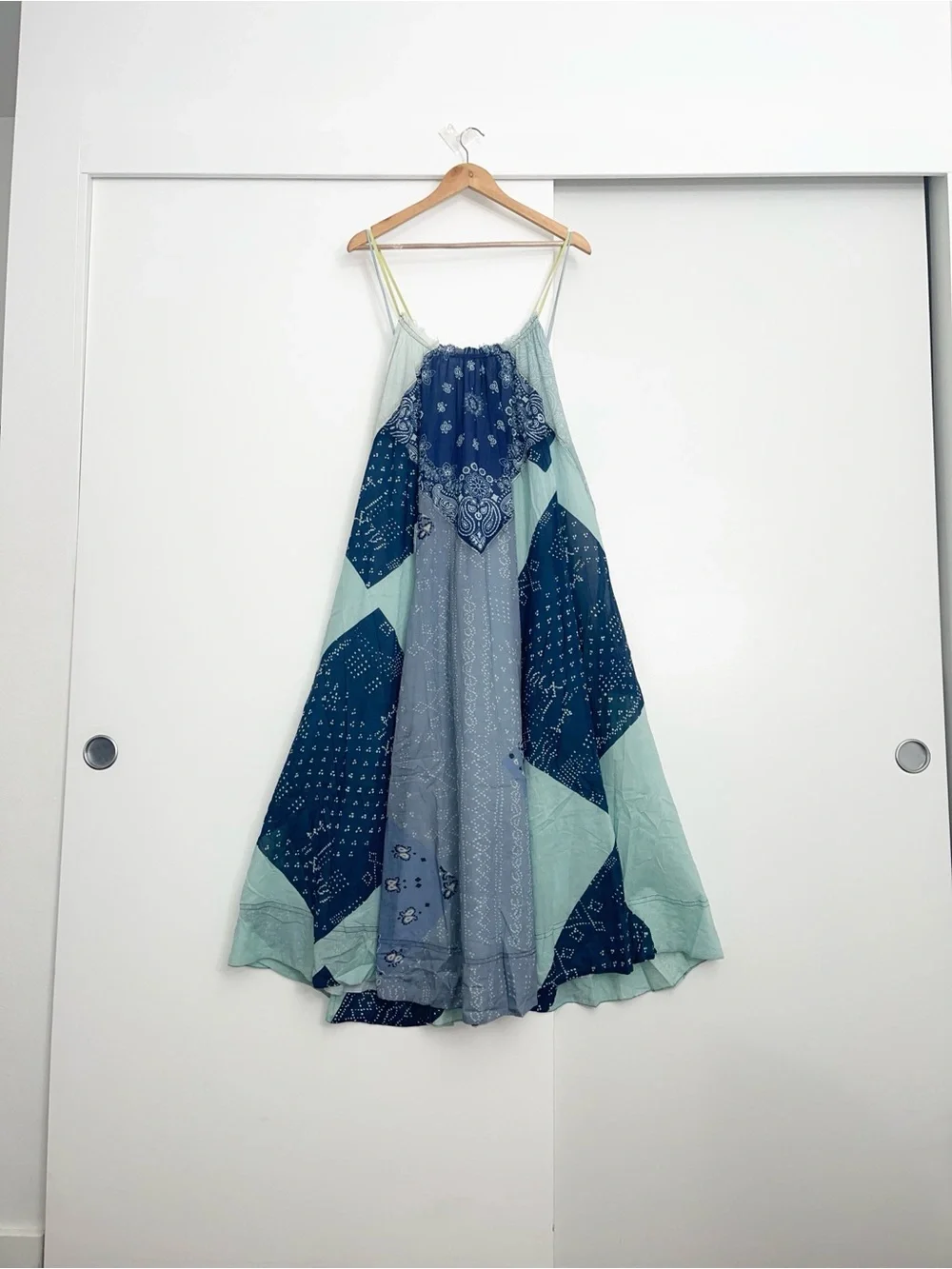 NWOT Free People Happy Days Paisley Maxi Oversized Dress Size XS / Small